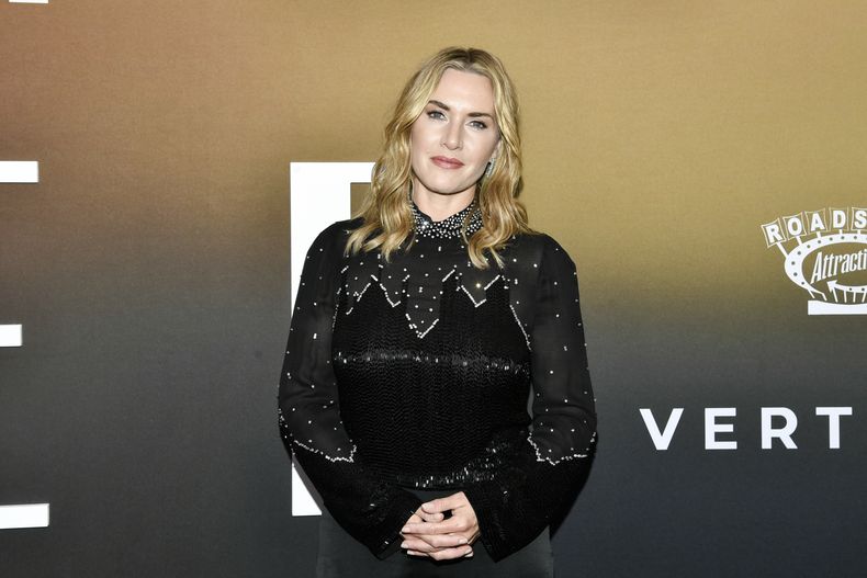 Kate Winslet asiste a una proyección especial de Lee el miércoles 25 de septiembre de 2024 en el Museo de Arte Moderno de Nueva York. (Foto Evan Agostini/Invision/AP)