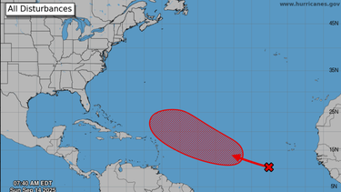 centro de huracanes descarta peligro para cuba por onda tropical en el atlantico