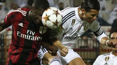 milan termino con el invicto del real madrid en un amistoso