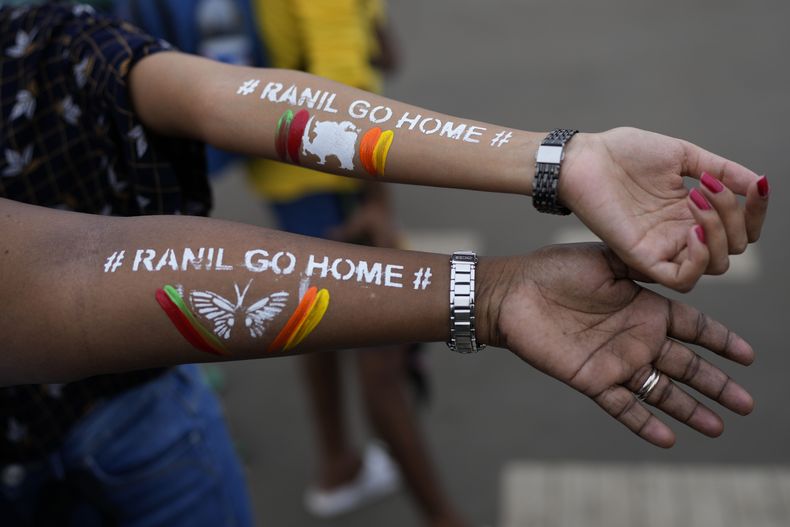 ASI-GEN SRI LANKA-PROTESTAS