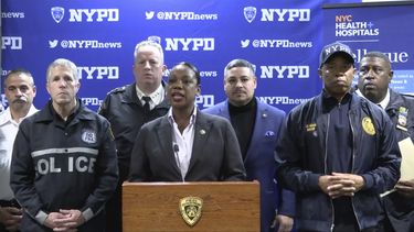 Detienen a hombre que atacó a policías con machete en NY