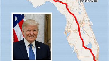 una carretera que atraviesa florida podria llamarse como donald trump