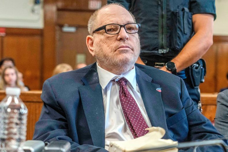 Harvey Weinstein comparece ante el tribunal penal de Manhattan el martes 12 de mayo de 2026, en Nueva York. (Steven Hirsch/New York Post via AP, Pool)