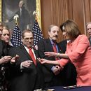Senado jura “justicia imparcial” en juicio político a Trump