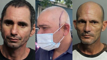 tras las rejas dos cubanos de miami por atacar a machetazos a un hombre acusandolo de tener una relacion sentimental con la mujer de uno de ellos