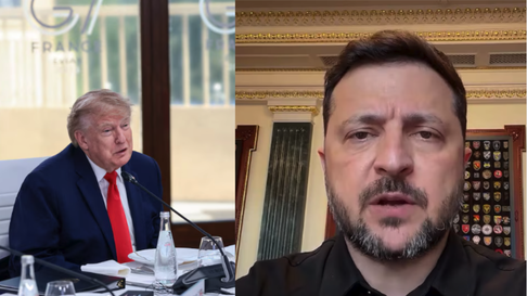 Trump se reúne con Zelensky en el G7 y afirma que Rusia debe alcanzar un acuerdo para terminar la guerra