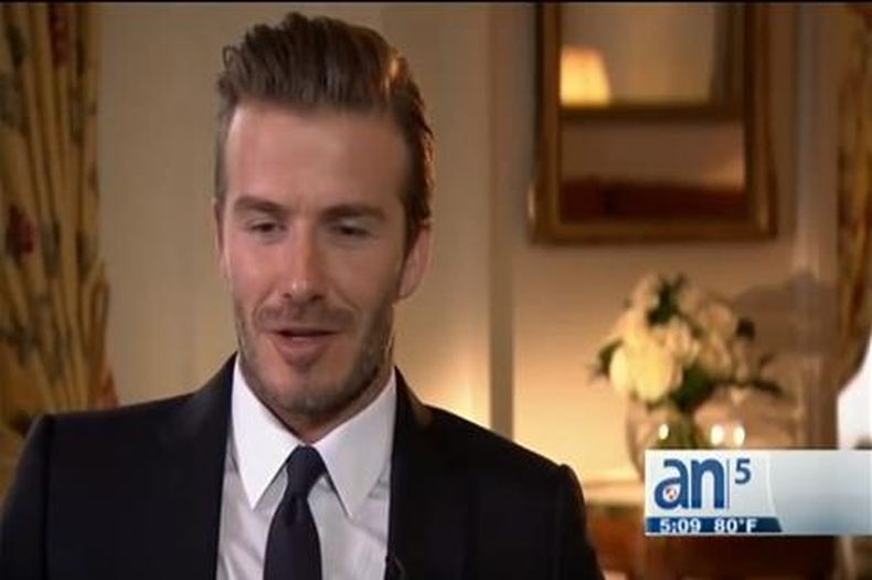 El astro del futbol David Beckham está en Miami al frente de un grupo de inversionistas a fin de encontrar respaldo para su propuesta de construir un estadio de futbol.