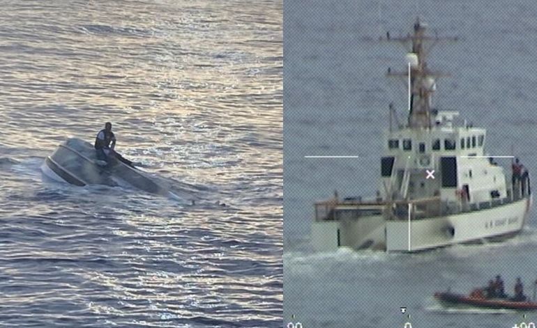 Guardacostas recuperan cadáver frente a las costas de Florida mientras continúan buscando a 38 personas desaparecidas en el mar