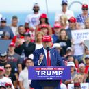 El expresidente Donald Trump durante un acto de campaña, el martes 18 de junio de 2024, en Racine, Wisconsin. (AP Foto/Jeffrey Phelps)