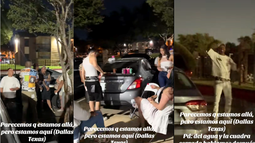 polemica en texas: fiesta de cubanos en el parqueo de un condominio desata criticas en redes sociales