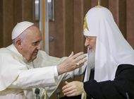 el papa envia saludo protocolar a patriarca ruso ortodoxo