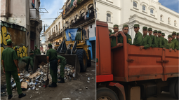 gobierno cubano moviliza a reclutas del servicio militar para limpiar una habana colapsada por la basura