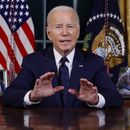 ARCHIVO - El presidente estadounidense Joe Biden habla sobre la guerra entre Israel y Hamás en la Oficina Oval de la Casa Blanca, el jueves 19 de octubre de 2023, en Washington. (Jonathan Ernst/Pool via AP, Archivo)