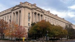 ARCHIVO – La sede del Departamento de Justicia de Estados Unidos en Washington, el 7 de diciembre de 2024. (AP Foto/Jose Luis Magana, Archivo)