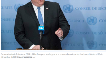 pompeo llama a miembros de oea a reconocer a guaido como presidente interino en venezuela