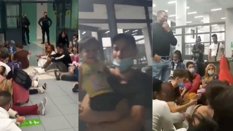 Más de 100 cubanos varados en aeropuerto de Grecia: buscan asilo político