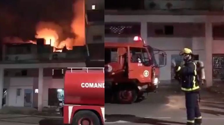VIDEO: Familia cubana lo pierde todo en un incendio en Centro Habana