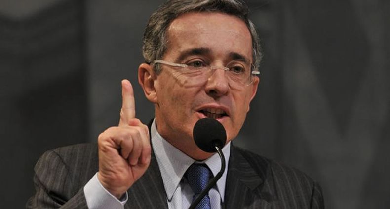 Alvaro Uribe, expresidente de Colombia