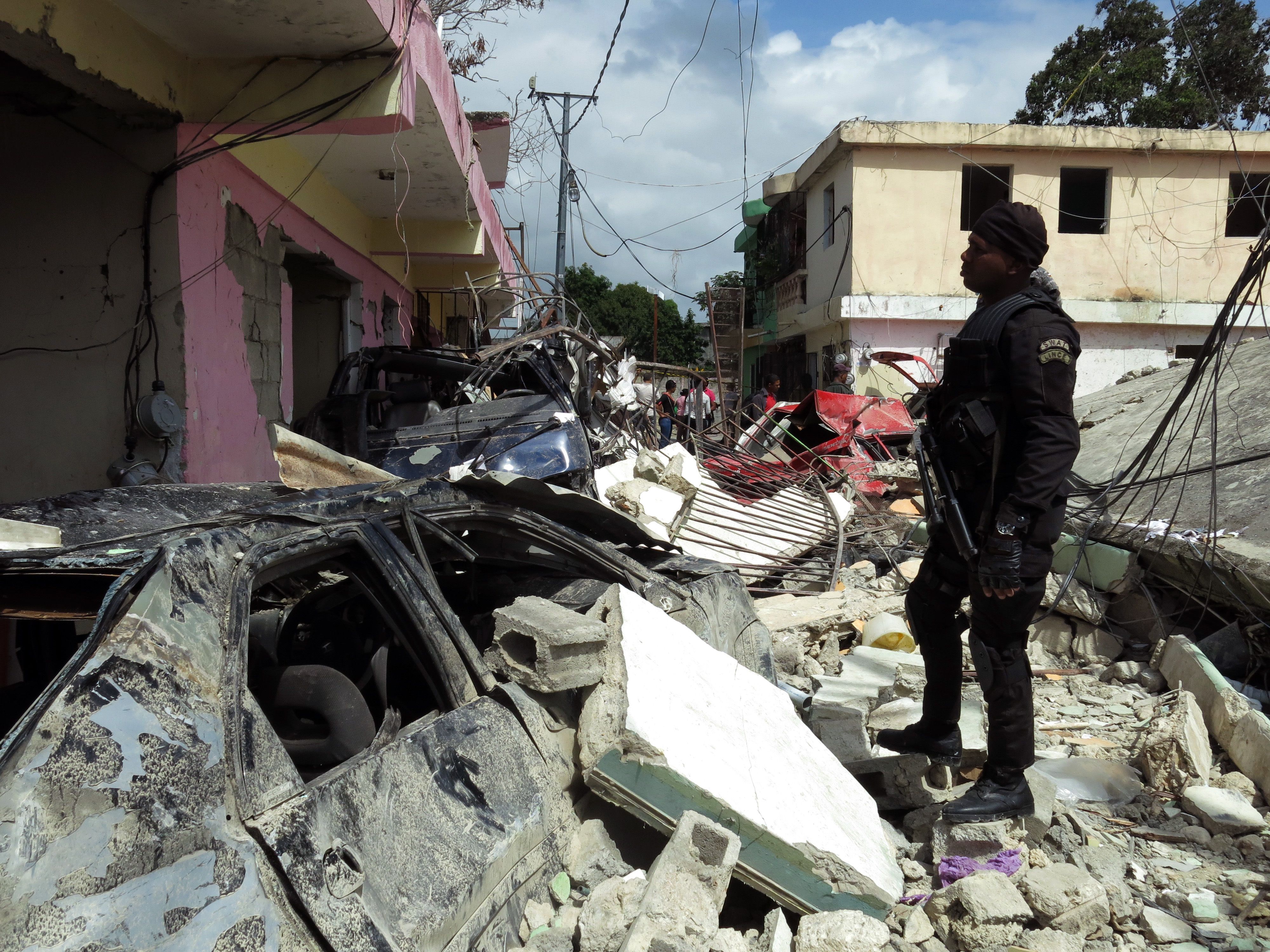 Explosión de gas en Santo Domingo deja decenas de heridos