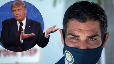 alcalde de miami dice que trump debe esperar a dar negativo al coronavirus para venir al debate