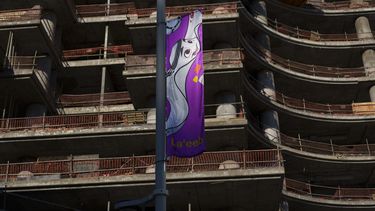 Calles vacías y grúas: la ciudad levantada para el Mundial