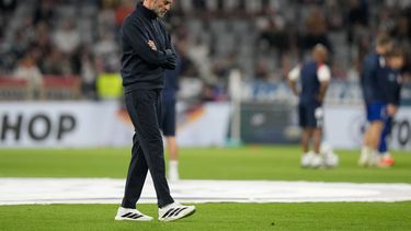 El técnico de Alemania Jurgen Klopp previo al partido contra Serbia en la Liga de Naciones de la UEFA, el jueves 1 de de ocrubre de 2026, en Múnich. (AP Foto/Matthias Schrader)