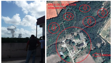 reportan hasta 13 heridos en fuerte explosion cerca de base militar en la provincia de holguin, cuba