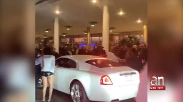 captado en camara pelea tumultuaria en el lujoso club nocturno liv de  miami beach