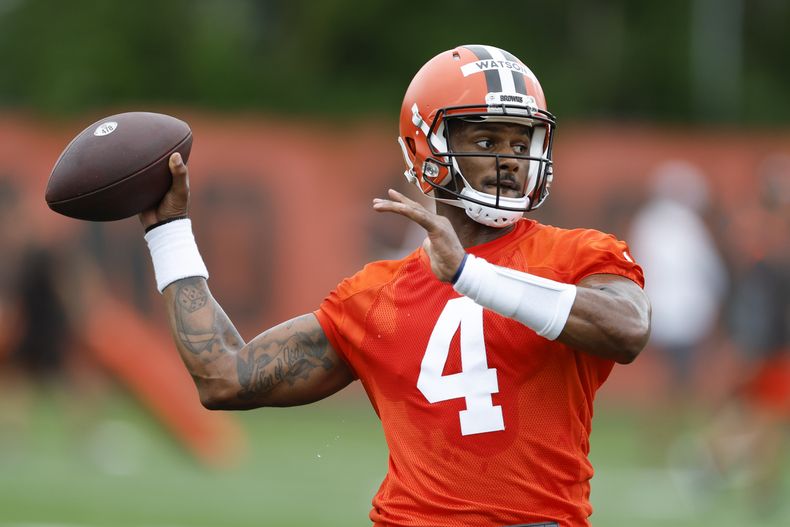 DEP-NFL BROWNS-WATSON