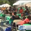 Cena y regalos para desamparados de Miami