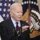 El presidente Joe Biden durante un evento sobre protección a los seguros de jubilación, el martes 31 de octubre de 2023, en Washington. (AP Foto/Andrew Harnik)
