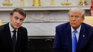 trump afirma que la guerra en ucrania podria concluir en semanas y macron aboga por una paz solida y duradera