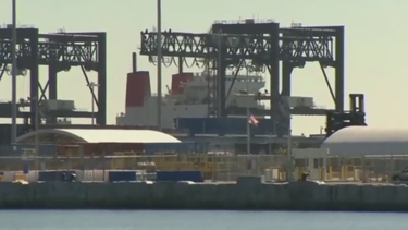 puerto de miami inauguro hoy la expansion de su terminal de barcos cargueros