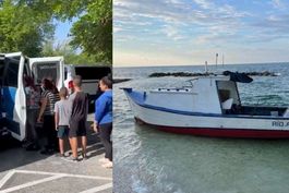 Desgarrador: llegan 7 niños cubanos en una balsa a las costas de la Florid