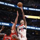 Con un triple de Kuzma al final, Wizards superan a Bulls
