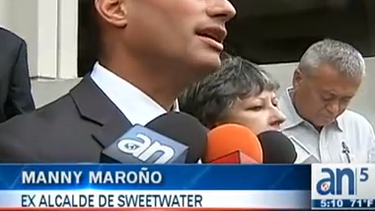 americateve | El ex alcalde de Sweetwater, Manny Maroño se declara culpable de corrupción en la corte federal.