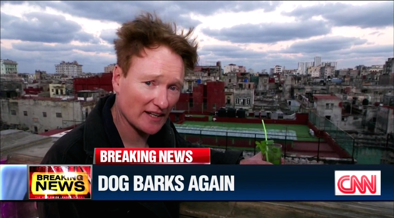 Conan OBrien en Cuba