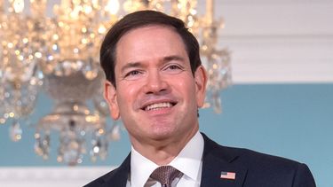 El secretario de Estado Marco Rubio en la sede del Departamento de Estado en Washington, el 28 de septiembre del 2026. (AP foto/Mark Schiefelbein)