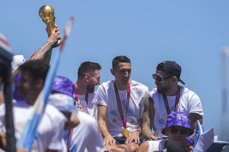 DEP-FUT MUNDIAL-ARGENTINA-REGRESO