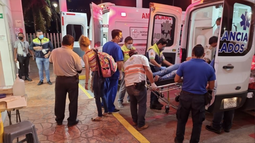 accidente provocado por militares mexicanos deja varios migrantes cubanos gravemente heridos