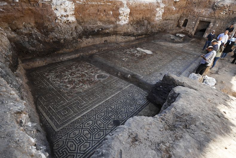 MOR-GEN SIRIA-MOSAICO ANTIGUO