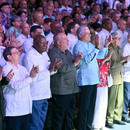 Raúl Castro reaparece en público a los 95 años tras semanas de ausencia
