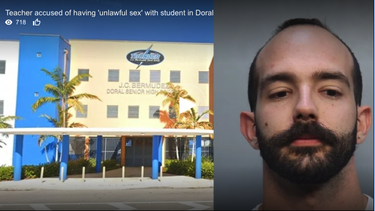 arrestan a maestro de doral por sexo ilegal con estudiante de 17 anos