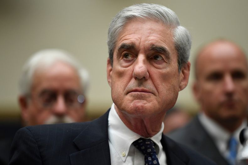 El fiscal especial Robert S. Mueller III testifica en el Congreso en Washington, el 24 de julio del 2019. (AP foto/Susan Walsh)