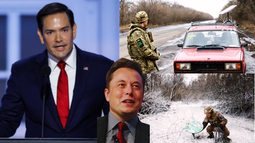 marco rubio desmiente rumores sobre la exclusion de ucrania del servicio starlink