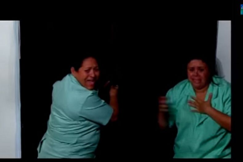 En medio del éxito de Annabelle, la precuela de la película de terror El Conjuro, que se estrenó la semana pasada, una cadena de televisión brasileña decidió realizar una escalofriante broma que le hizo pasar un gran susto a un grupo de trabajadores de li