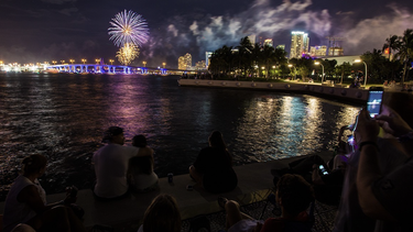 ¿donde puedes ver fuegos artificiales este 4 de julio en miami-dade? aqui tienes la lista completa