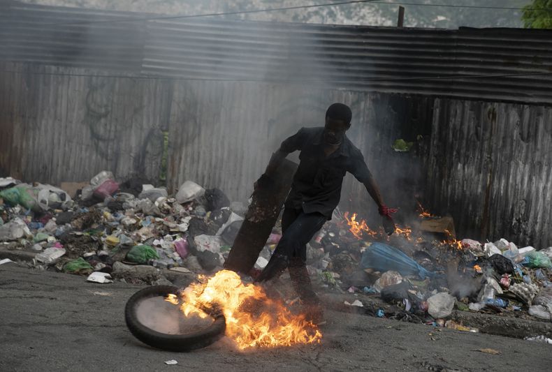 CAR-GEN HAITÍ-PROTESTAS