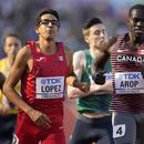 Mexicano López cuida salud y va a final de 800 metros