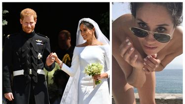 escandalo: sale a la luz un video de meghan markle en topless